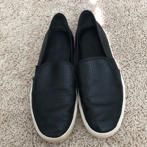 Vince Blair Perforated Leather Slide Sneakers